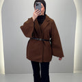 Manteau Sina Marron