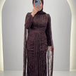 Nirama Evening dress Brown