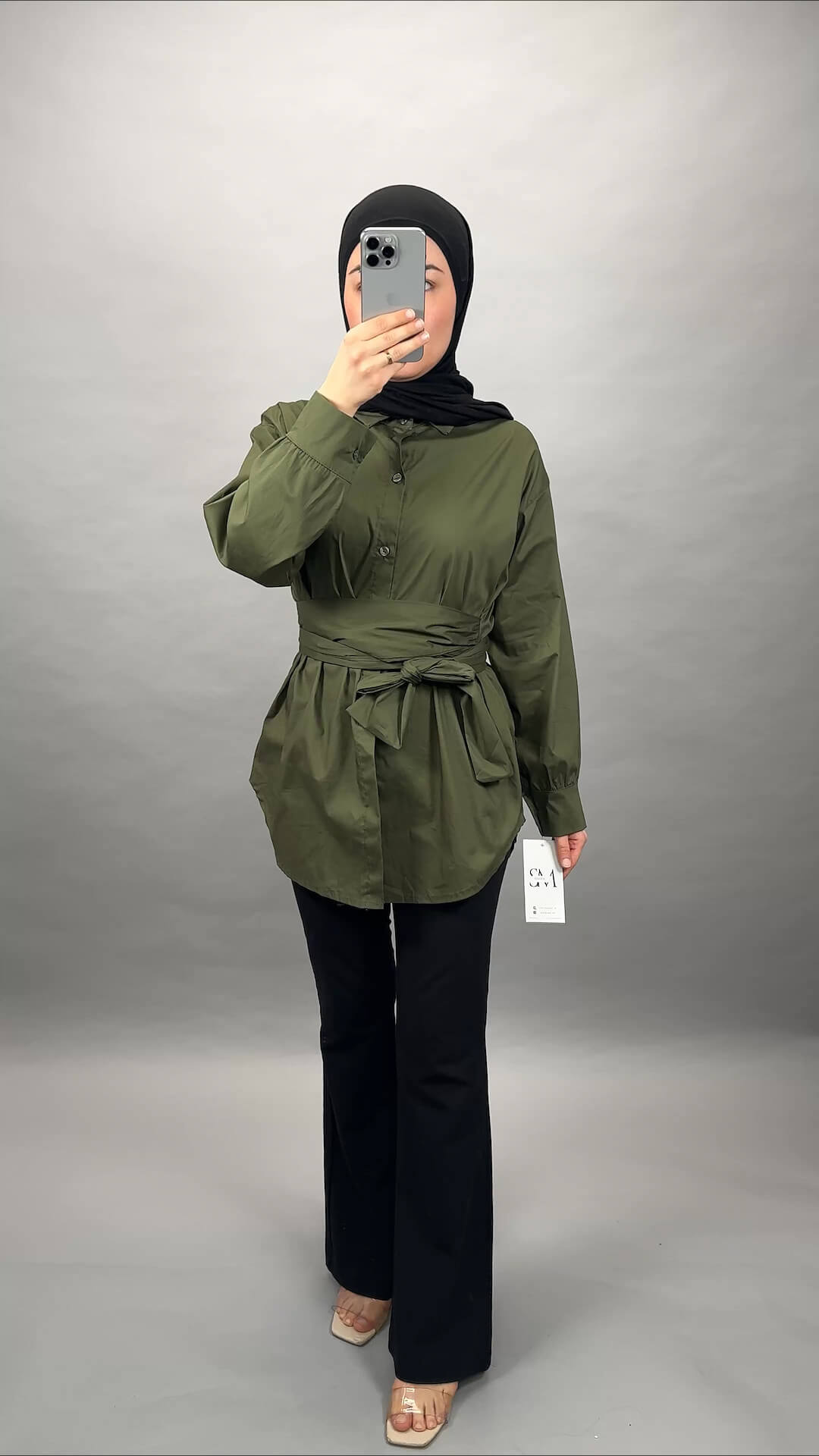 Daisy Oberteil Lang Grün