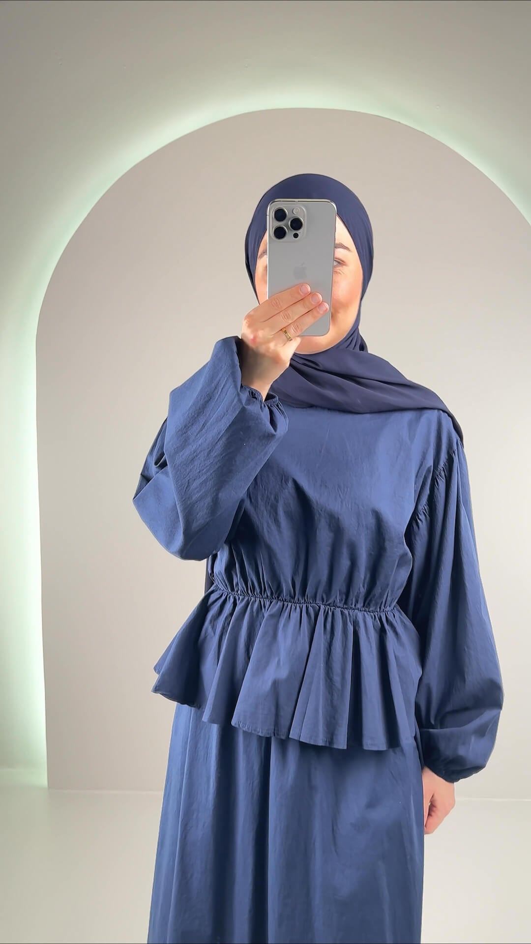 Mirza Zweiteiler Dunkelblau