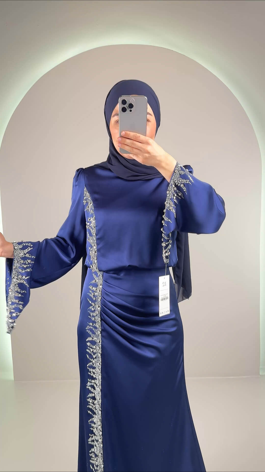 Miya Abendkleid Dunkelblau