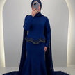 Simay Abendkleid Dunkelblau