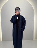 Miyaz Coat Dark Blue