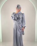 Fion Abendkleid Grau