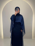 Gabi Abaya Koyu Mavi