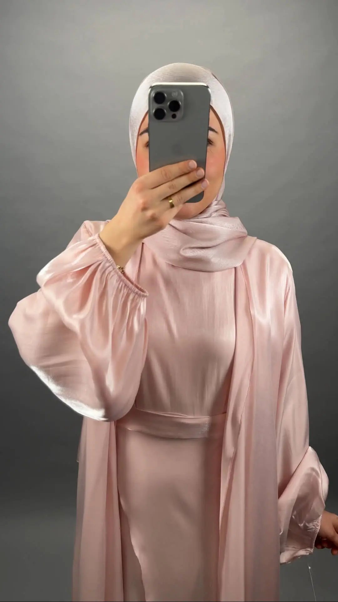 Gabiya Abaya Rose