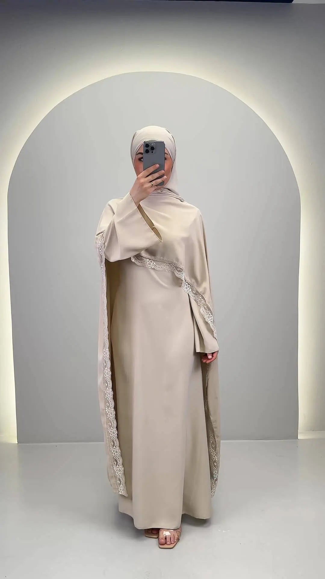 Gizi Evening dress Beige
