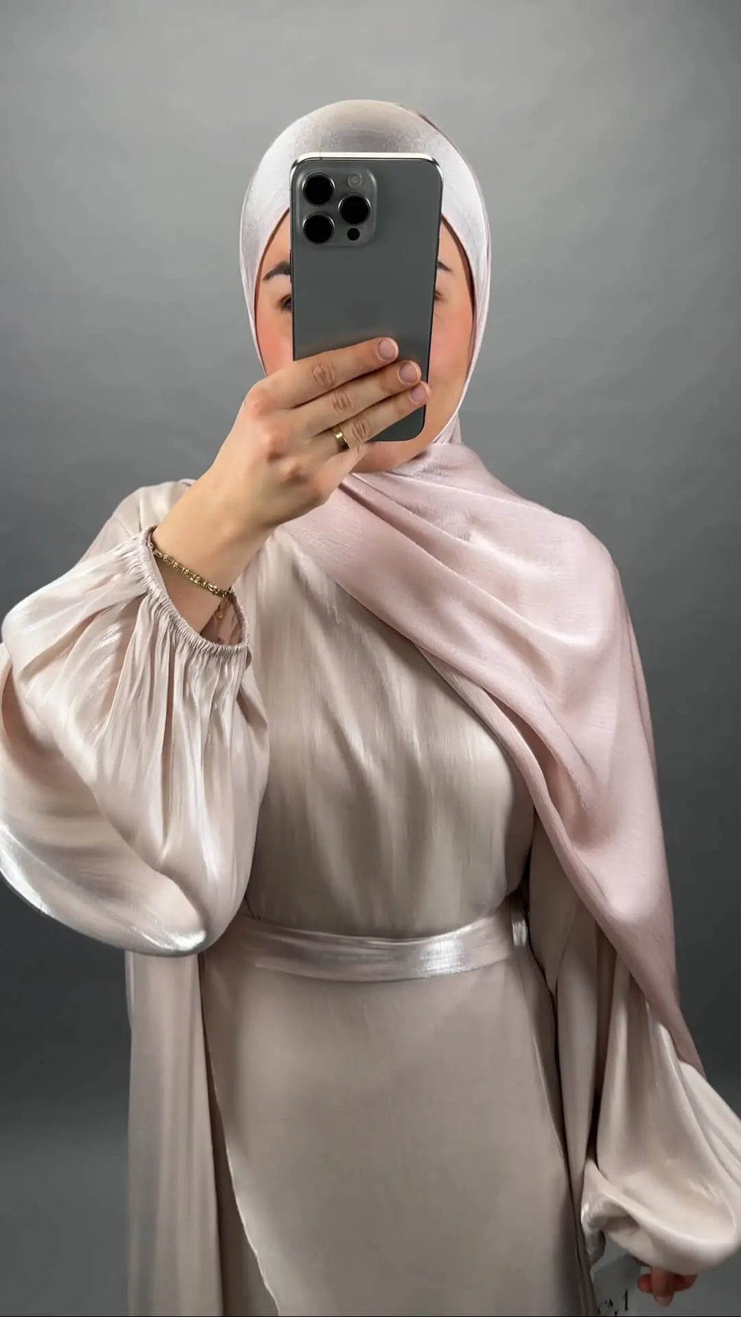 Gabiya Abaya Bej