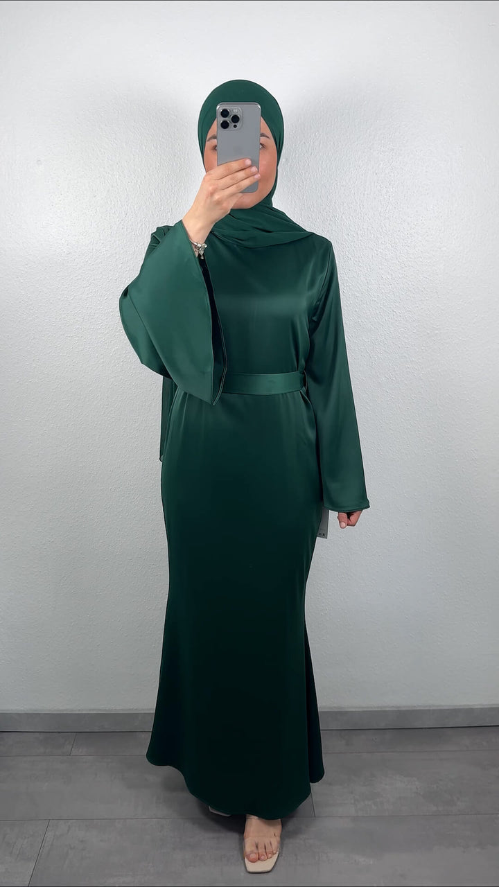 Gülperi evening dress green