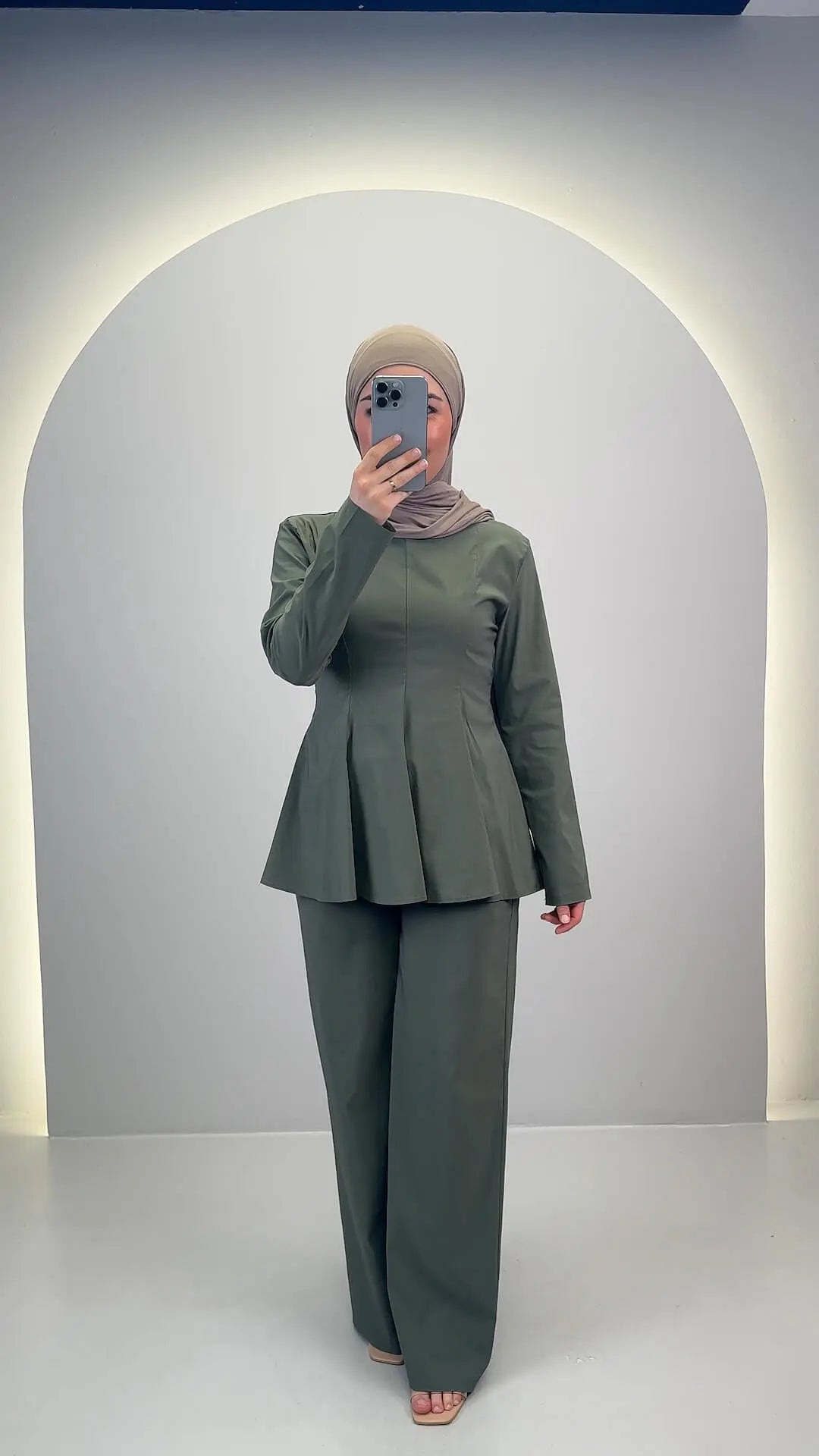 Sereen Peplum Top
