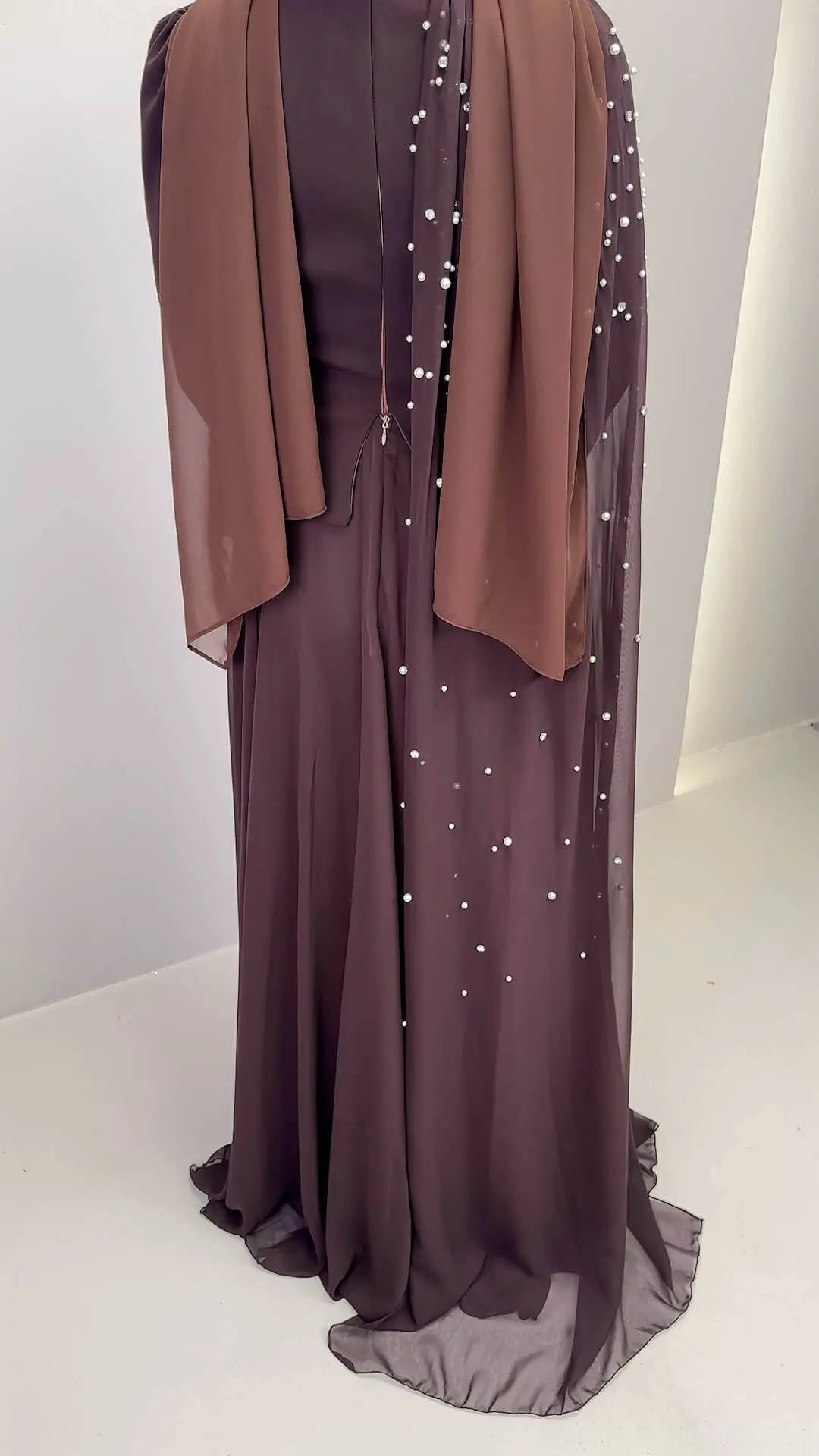 Seyla Abendkleid Braun