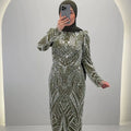 Huda Evening dress Green