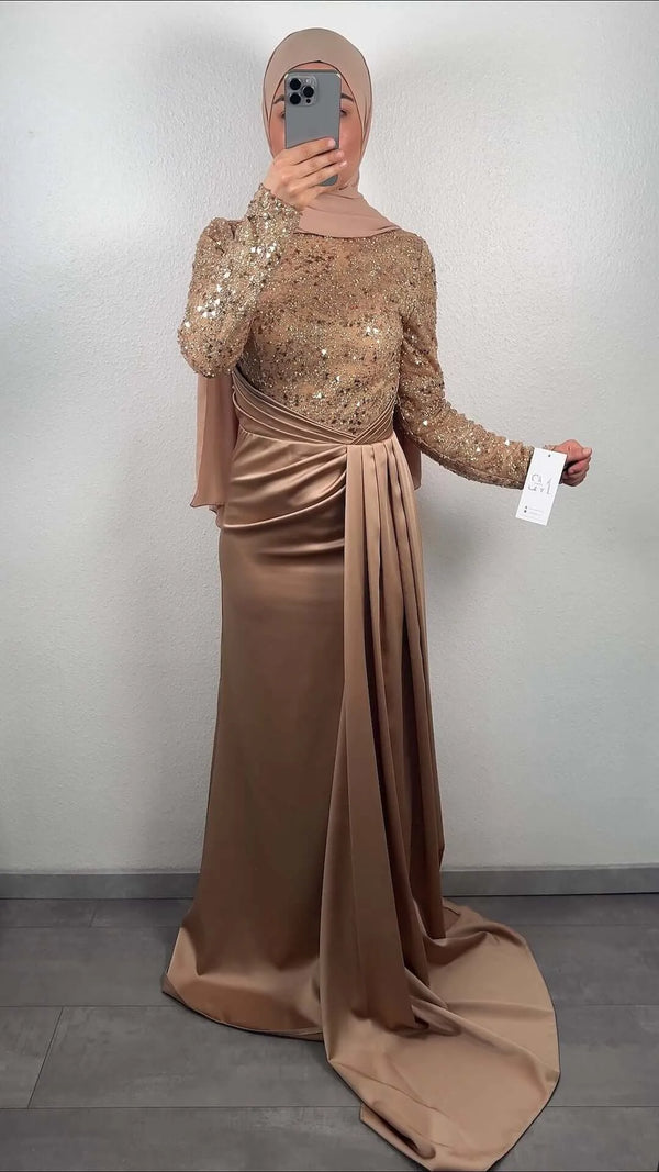 Incila Abendkleid Gold - Semode