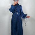Leyna evening dress dark blue