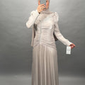 Liva Abendkleid Beige