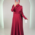 Liza Abendkleid Bordo