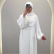 Ensemble Abaya Misa avec Khimar blanc