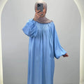 Simla Abaya Blau