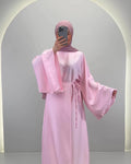 Nesa Abaya Pink