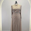 Robe de soirée Nayla Beige