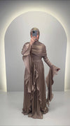 Liyana Evening dress Taupe