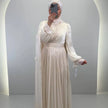 Oysu Abendkleid Beige 01