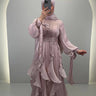 Yaprak Premium Abendkleid Rosa