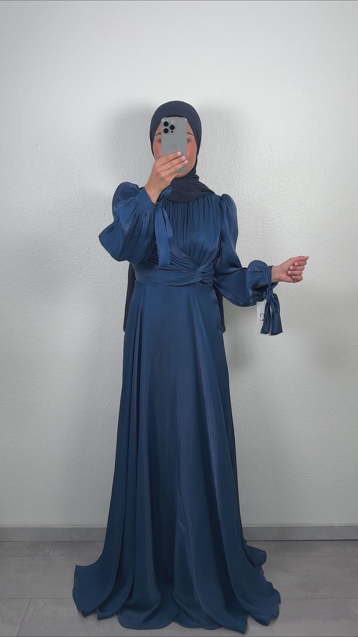 Robe de soirée Eflay bleu foncé