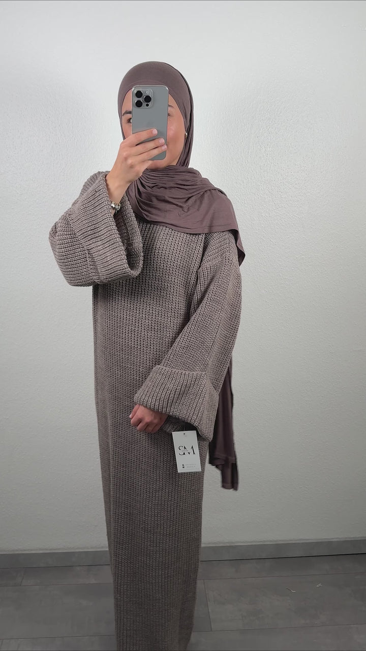 robe Emila taupe