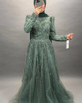 Robe de soirée exclusive Princesse Mint