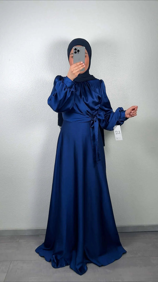 Quba Abendkleid Dunkleblau - Semode