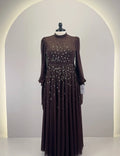 Rima Abendkleid Braun