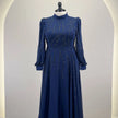 Robe de soirée Sorin bleu foncé
