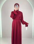 Riya Abendkleid Weinrot