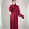 Riya Abendkleid Weinrot