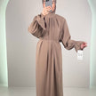 Riya Evening dress Taupe