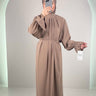 Riya Evening dress Taupe