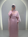 Gabi Abaya Pink