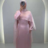 Gabi Abaya Pink