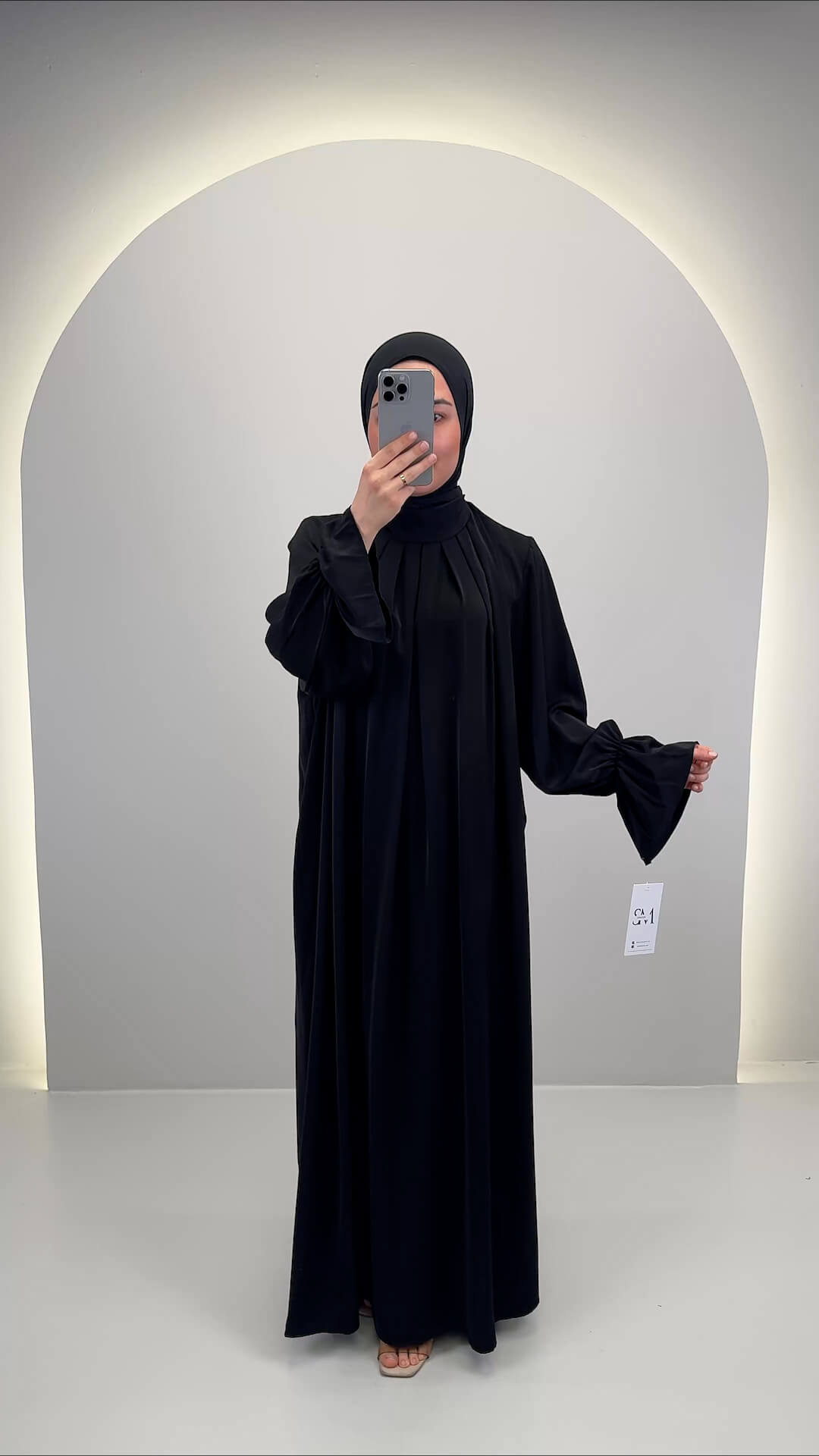 Riya Abendkleid Schwarz