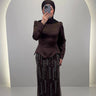 Sedef Abendkleid Braun