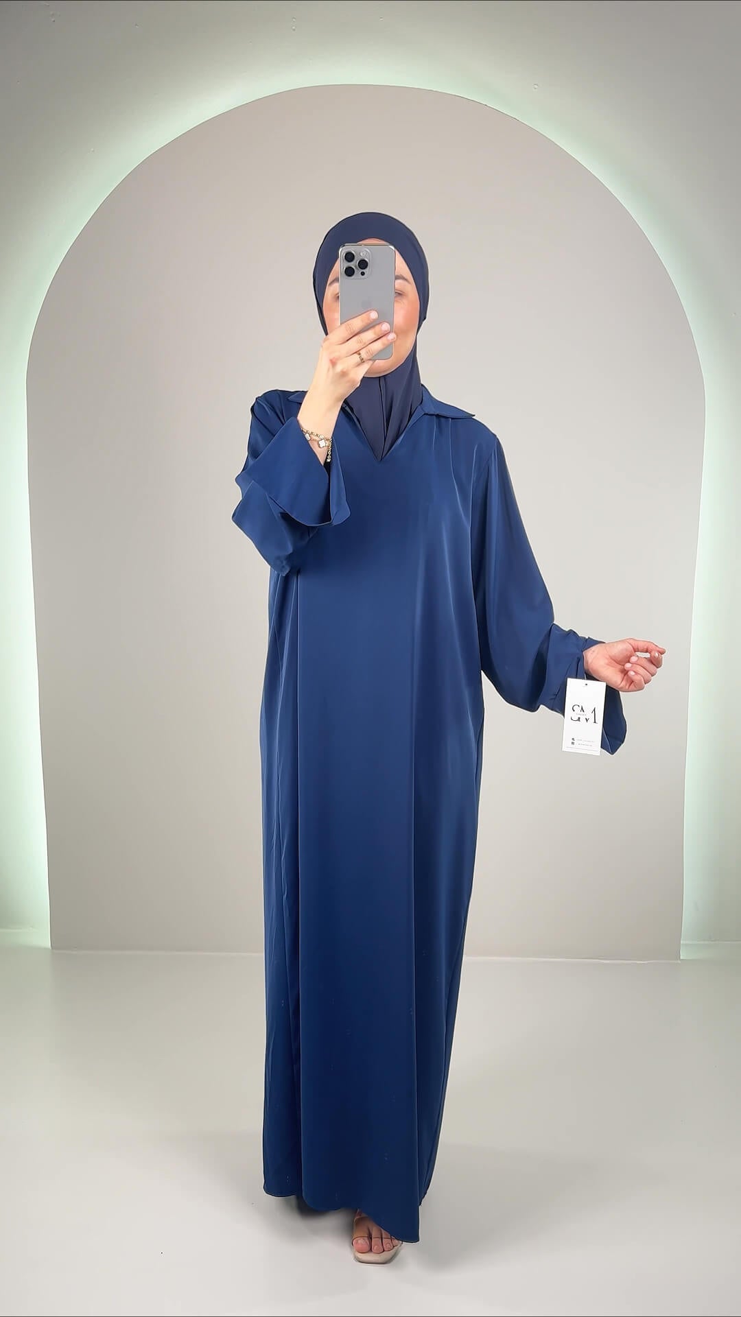 Selia Abendkleid Dunkelblau