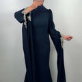 <tc>S</tc>ena evening dress dark blue