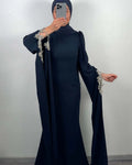 <tc>S</tc>ena evening dress dark blue