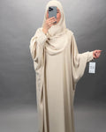 Sila Abaya Set Khimar Beige