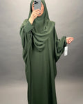 Sila Abaya Set Khimar Khaki