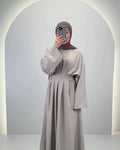 Robe Lia taupe
