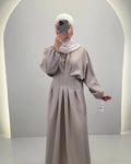 Loya Dress Taupe 01