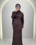 Tuyana Evening dress Brown